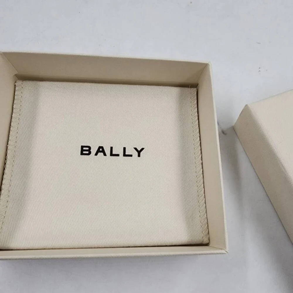 Bally Leather Card Case - Midnight